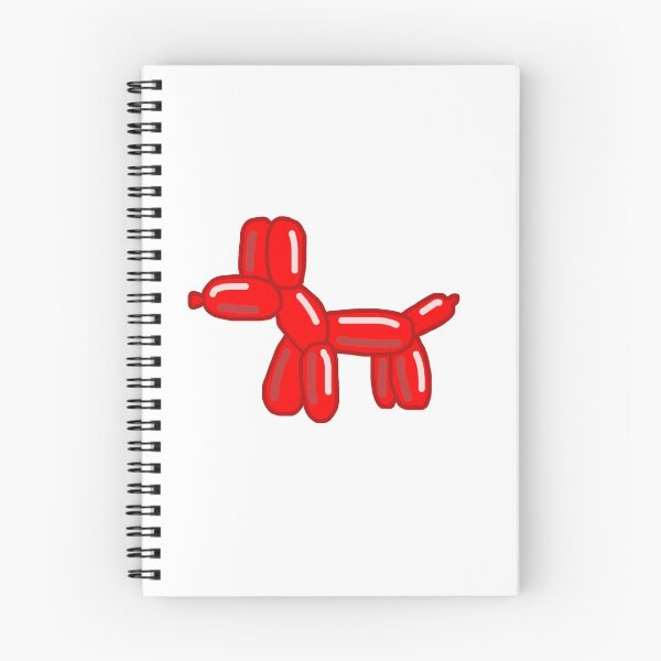 Item preview, red balloon dog  designed and sold by allielibby.