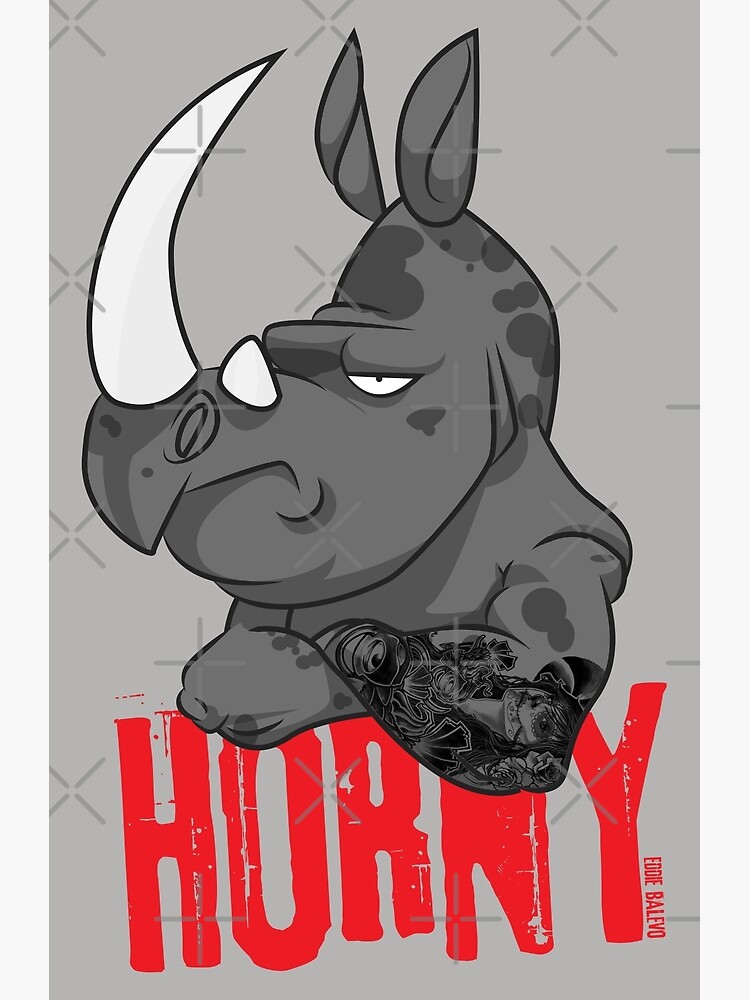 Two Thongs: Funny Birthday Greeting Card - Funny Rhinos