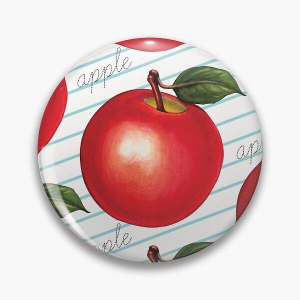 Item preview, Apple Pattern - Ruled designed and sold by Kelly  Gilleran.
