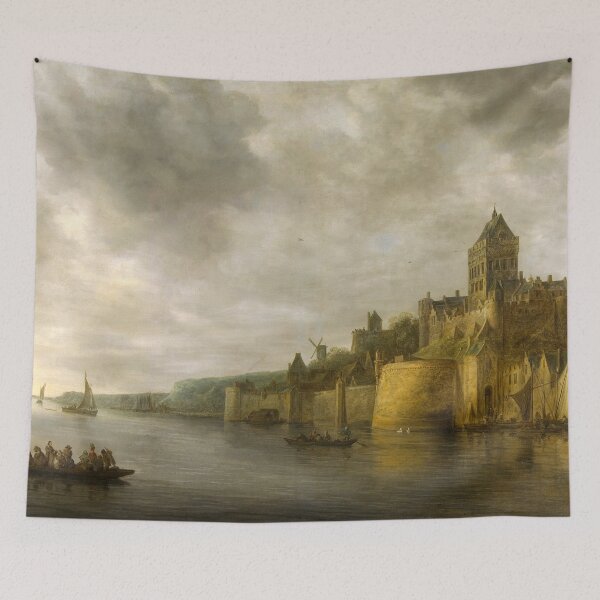 Item preview, View of the Valkhof in Nijmegen, by Jan van Goyen, 1641 designed and sold by Irina Polyanskaya.