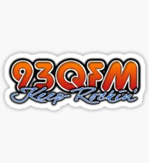 Pegatina 93 QFM Radio