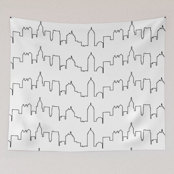Item preview, Atlanta, Georgia City Skyline Silhouette  designed and sold by Ashleylcoop.