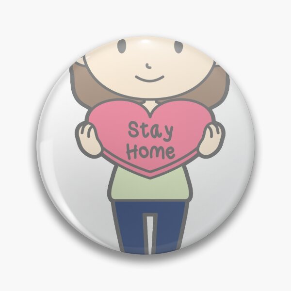 Item preview, Stay Home Heart designed and sold by Reethes.