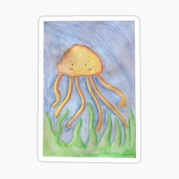 Jelly Fish 1 Sticker