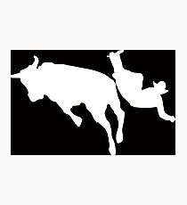 Bullrider Photographic Print