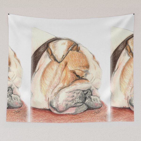 Item preview, Bulldog inglés Alfie designed and sold by Pendientera.