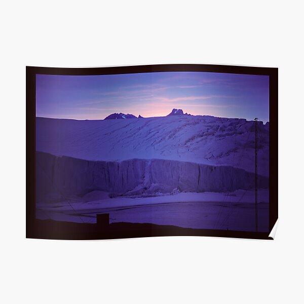 Midnight at Mawson Poster