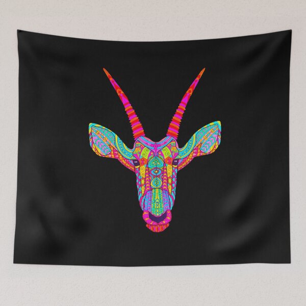 Item preview, Psychedelic Deer designed and sold by Bododobird.