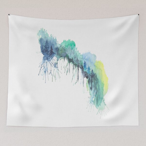 Item preview, Cascading Trees designed and sold by BlueDoorStudio.