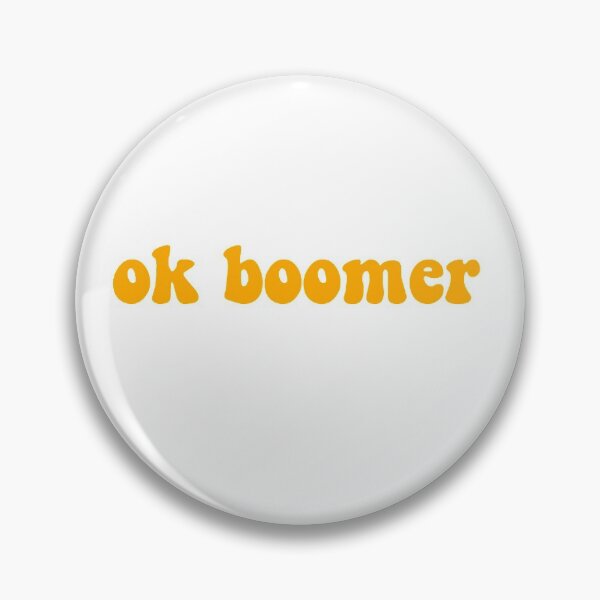 Item preview, ok boomer designed and sold by cool stickerz.