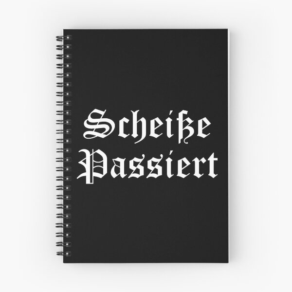 Item preview, 'Shit Happens' in German designed and sold by Good-Looking Corpse.