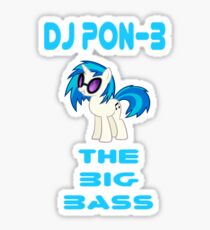 Dj PON-3 Sticker