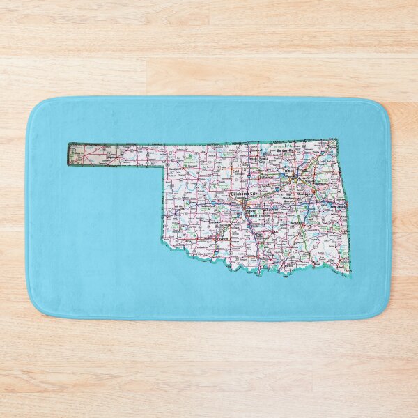 Item preview, Oklahoma Roadmap designed and sold by Havocgirl.