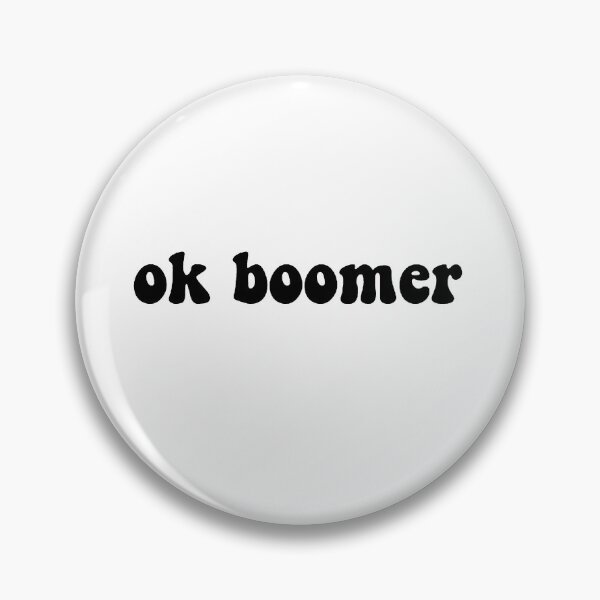 Item preview, ok boomer designed and sold by cool stickerz.