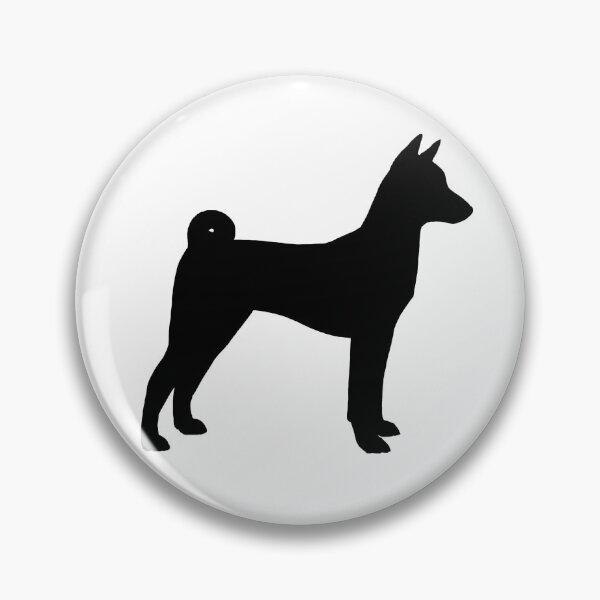 Item preview, Basenji Silhouette(s) designed and sold by Jenn Inashvili.