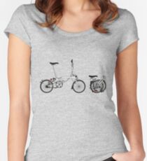 Brompton Bicycle Women's Fitted Scoop T-Shirt