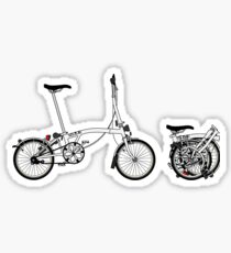 Brompton Bicycle Sticker