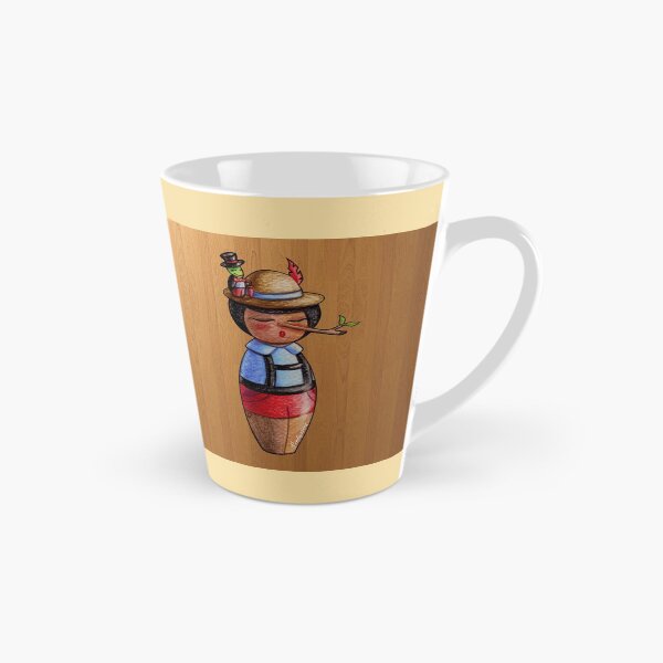 Item preview, Kokeshi Pinocchio and Jiminy Cricket designed and sold by Pendientera.