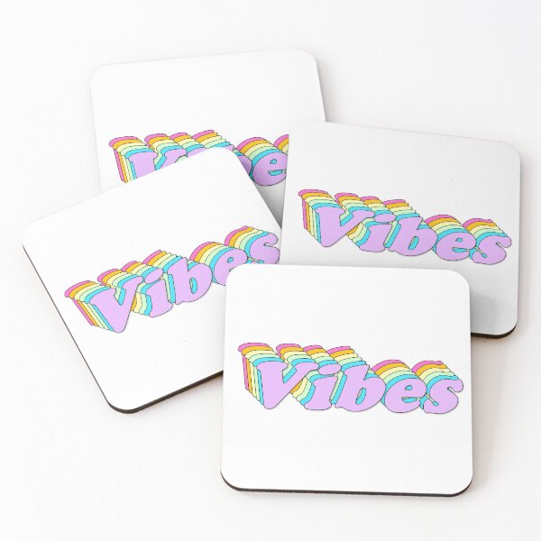 Item preview, Vibes Colorful Graphic Text designed and sold by JuliWol12.