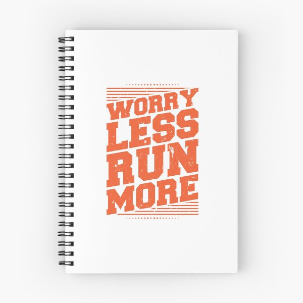 Item preview, Worry Less, Run More designed and sold by friendlyspoon.