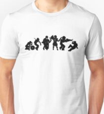 Evolution of Western Civilization and Modern Warefare Unisex T-Shirt