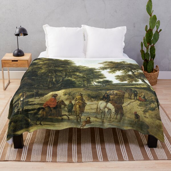 Item preview, The ford, Jacob Isaacksz. van Ruisdael designed and sold by Irina Polyanskaya.