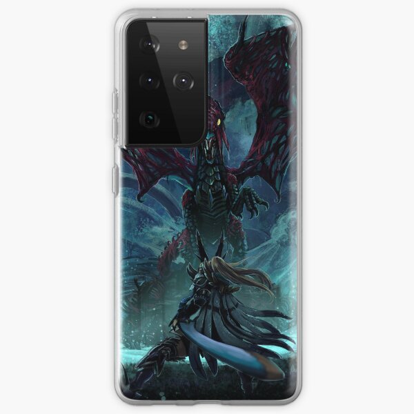 Aperçu de l'œuvre La mort se cache dans la lumière des ténèbres [Monster Hunter] créée et vendue par Haunted Nest.