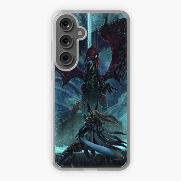 Aperçu de l'œuvre La mort se cache dans la lumière des ténèbres [Monster Hunter] créée et vendue par Haunted Nest.