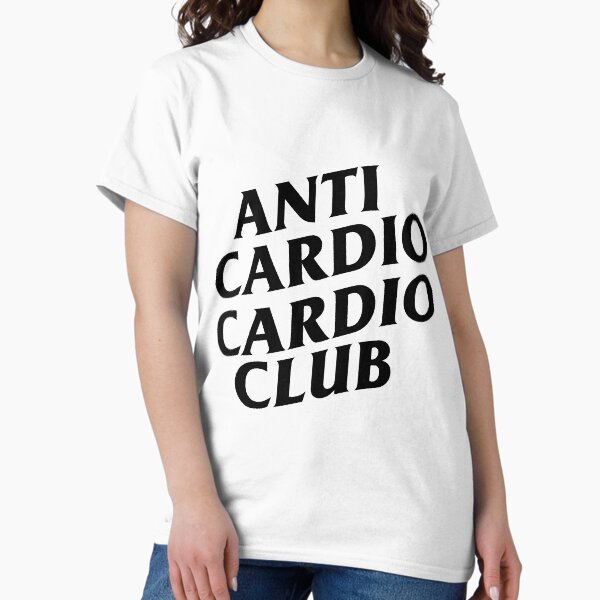 Vista previa del artículo con la obra «Anti Cardio Cardio Club», diseñado y vendido por chunknozza.
