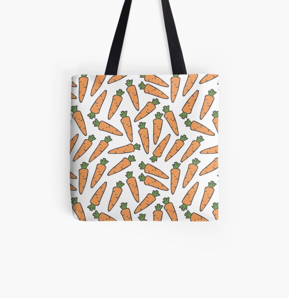 Carrots All Over Print Tote Bag