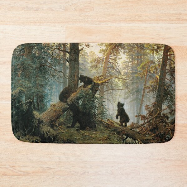 Item preview, Morning in a Pine Forest, by Ivan Shishkin, 1889 designed and sold by Irina Polyanskaya.