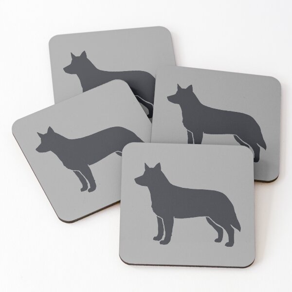 Item preview, Australian Cattle Dog Silhouette(s) designed and sold by Jenn Inashvili.