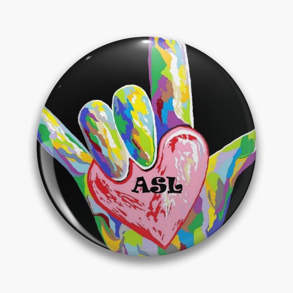Item preview, I Heart ASL designed and sold by EloiseArt.