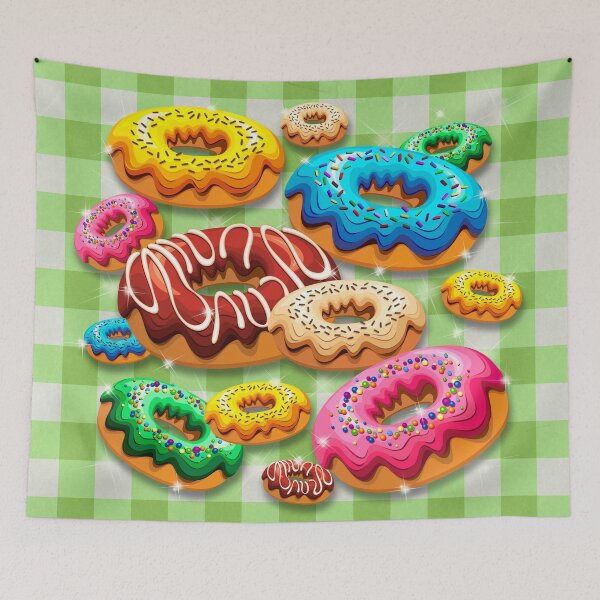 Item preview, Donuts Party Time   designed and sold by BluedarkArt.