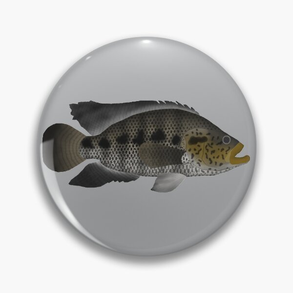 Artikelvorschau, Jaguar Cichlid entworfen und verkauft von fishfolkart.