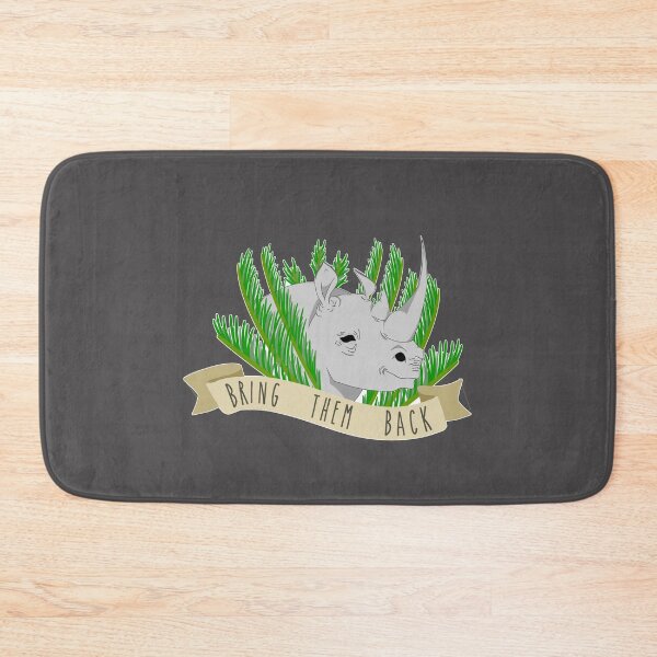 Item preview, Extinction Collection Black/White Rhino designed and sold by exoticghosts.