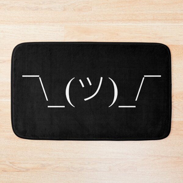 Item preview, Shrug Kaomoji designed and sold by Good-Looking Corpse.