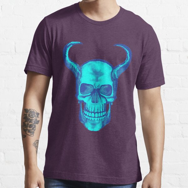 "Demonic Skull Design Mens Skull Day of the Dead designs Vintage