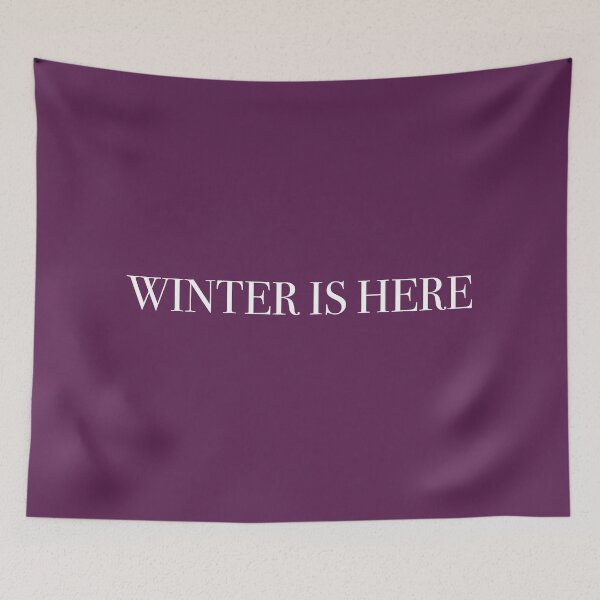 Item preview, Winter is here II (white) designed and sold by didijuca.