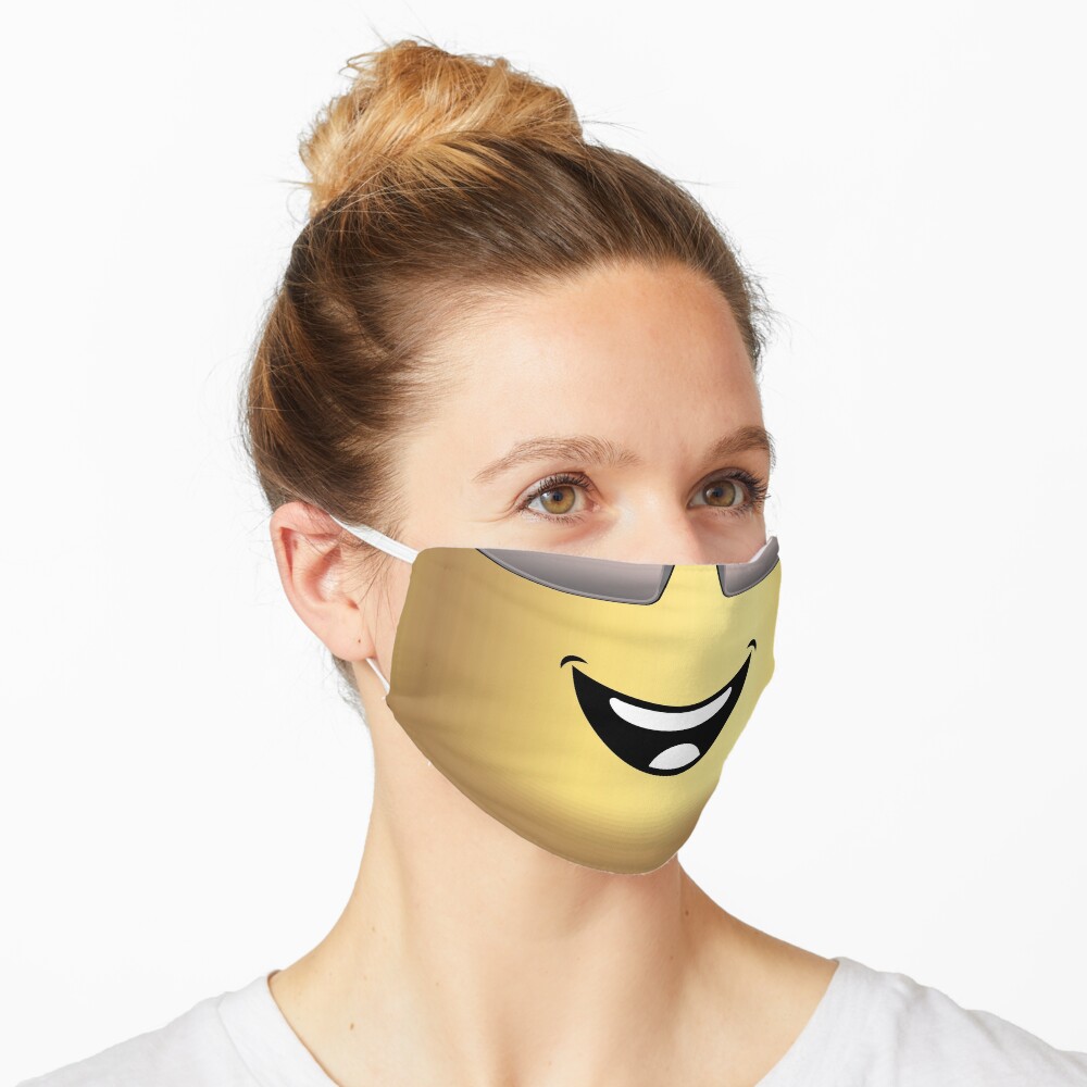 Roblox Face Mask By Mechanick Redbubble - roblox face stationery redbubble