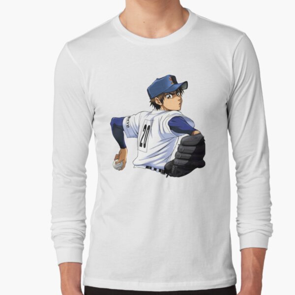 Men's Diamond No Ace Season 2 Logo T Shirts Baseball Sports Manga