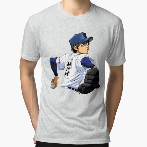 Men's Diamond No Ace Season 2 Logo T Shirts Baseball Sports Manga