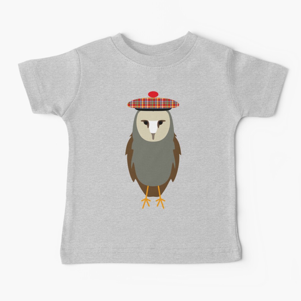 NDVH Owl Wearing a Tam o'Shanter Baby T-Shirt