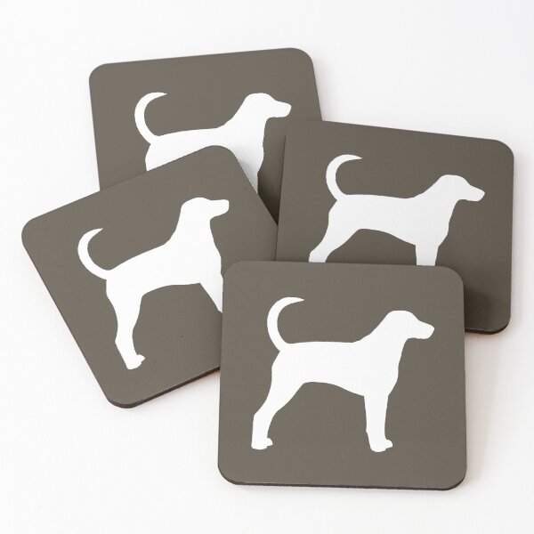 Item preview, American Foxhound Silhouette(s) designed and sold by Jenn Inashvili.