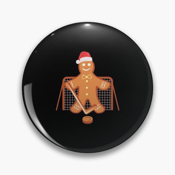 Artikelvorschau, Christmas Hockey Goal Gingerbread Cookie Xmas Gift entworfen und verkauft von haselshirt.