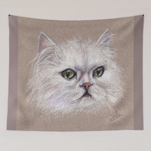 Item preview, Persian cat designed and sold by Pendientera.