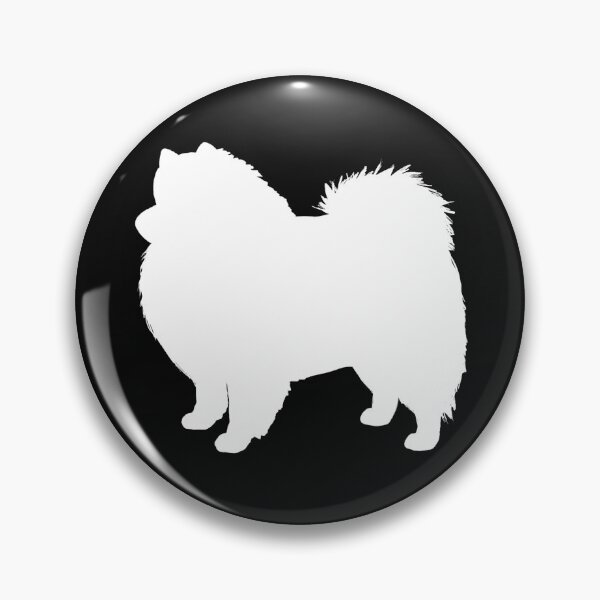 Item preview, American Eskimo Dog Silhouette(s) Eskie designed and sold by Jenn Inashvili.
