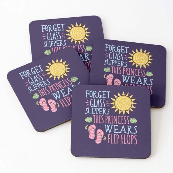 Item preview, Forget Glass Slippers This Princess Wears Flip Flops designed and sold by jaygo.