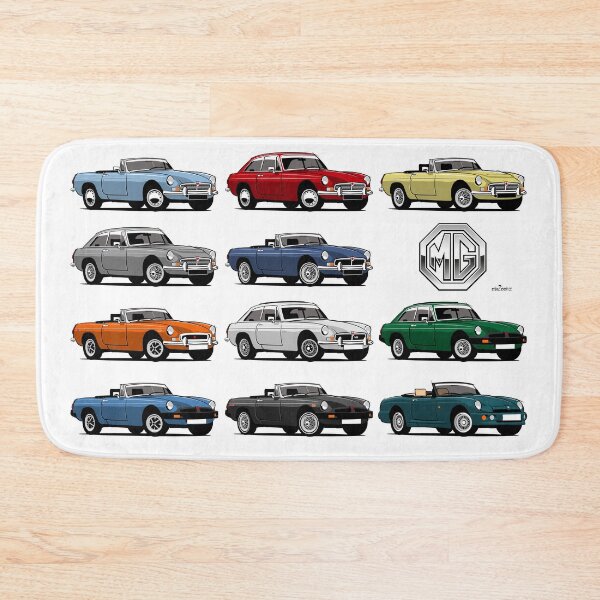 Item preview, MGB, MGC and RV8 evolution designed and sold by car2oonz.