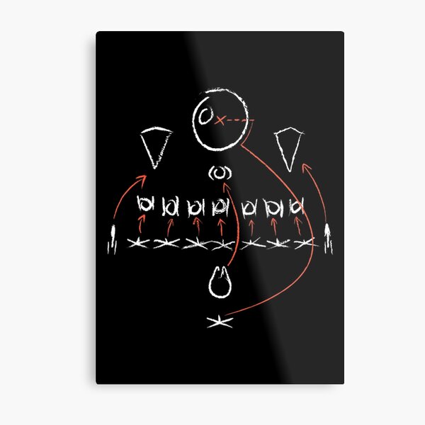 Rebel Playbook Metal Print